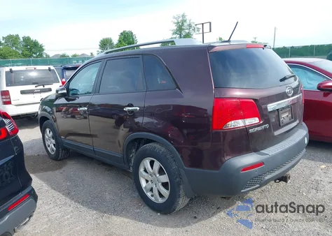 2011 Kia Sorento Lx из США, поврежденный, VIN 5XYKTDA12BG144158